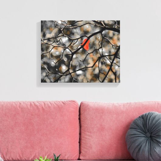 Später Herbst Leinwanddruck (Insitu (Wohnzimmer))