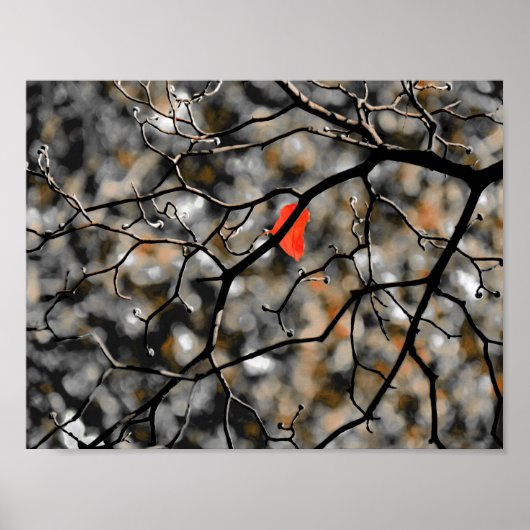 Später Herbst Poster (Vorne)