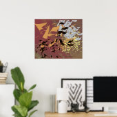 Später Herbst Poster (Heimbüro)