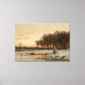 Später Herbst, Saco River Leinwanddruck (Vorderseite)