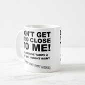 Später kommen Sie in den sonnigen Mug oder in die  Kaffeetasse (Vorderseite Links)