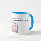 "Später Morgen" Tasse (VorderseiteRechts)