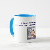 "Später Morgen" Tasse (Vorderseite Links)