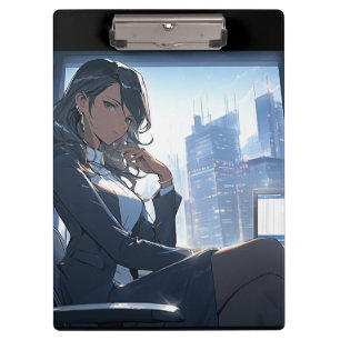 Später Nachmittag in meinem Büro Klemmbrett