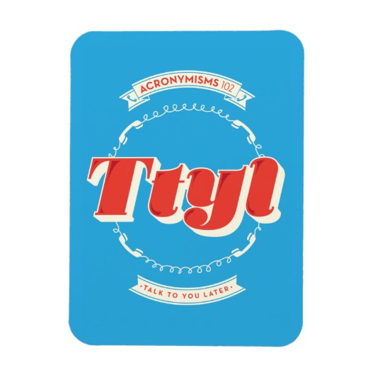 Später reden mit dir magnet (Vertikal)