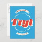 Später reden mit dir postkarte (Vorne/Hinten)