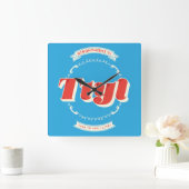 Später reden mit dir quadratische wanduhr (Zuhause)