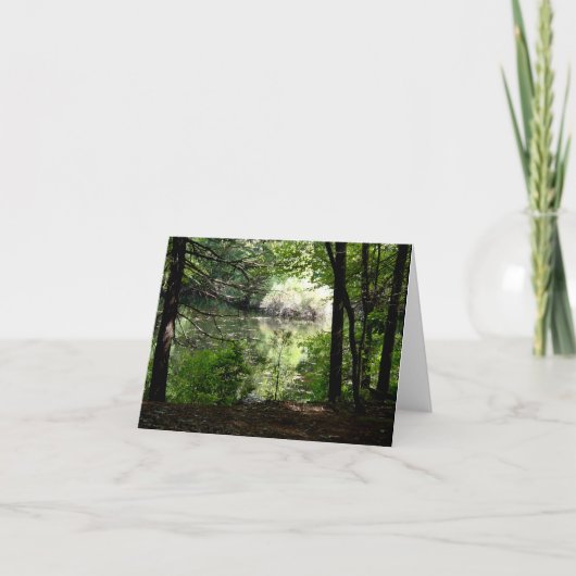 Später Sommer am Waldenteich (Vorderseite)