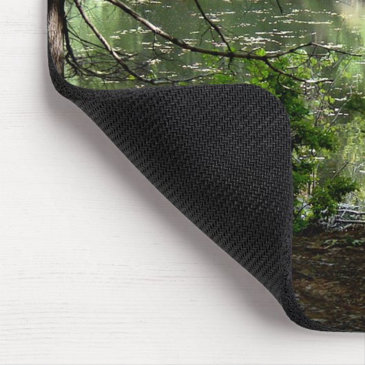 Später Sommer am Waldenteich Mousepad (Ecke)