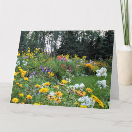 Später Sommerzent Garden Karte