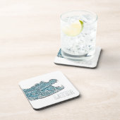 Spätere Alligator Getränkeuntersetzer (Rechte Seite)