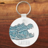 Spätere Alligator Schlüsselanhänger (Rückseite)