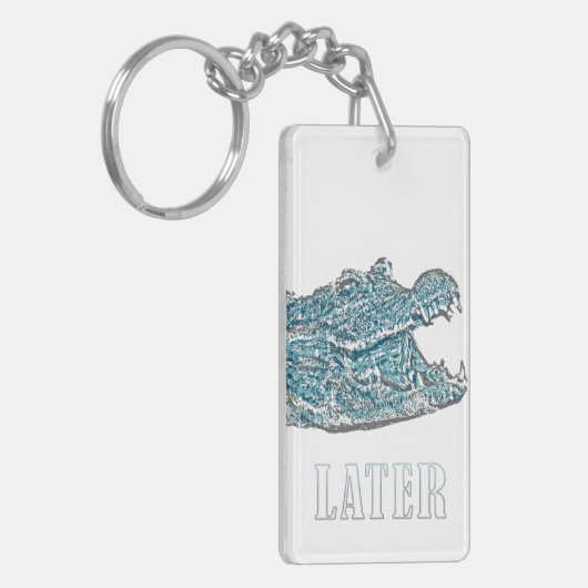 Spätere Alligator Schlüsselanhänger (Vorderseite links)
