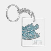 Spätere Alligator Schlüsselanhänger (Vorderseite links)