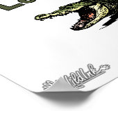 Spätere Alligator sehen Poster (Ecke)