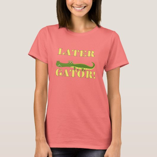 Späterer Alligator T-Shirt (Vorderseite)