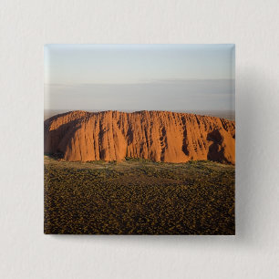 Spätes Nachmittagslicht auf Uluru / Ayers Rock, Button