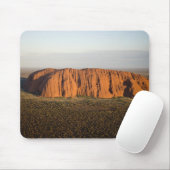 Spätes Nachmittagslicht auf Uluru / Ayers Rock, Mousepad (Mit Mouse)