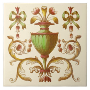 Spätes Viktorianisches neoklassisches c. Design-D Fliese