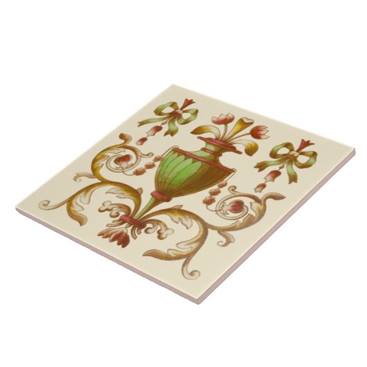 Spätes Viktorianisches neoklassisches c. Design-Da Fliese (Seite)