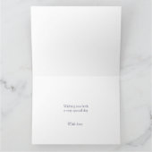 Spätestens 13. Hochzeitstag übergroß Karte (Innenseite)