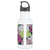 Spätfrühlinggarten Edelstahlflasche (Rückseite)