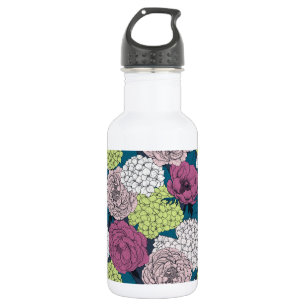 Spätfrühlinggarten Edelstahlflasche