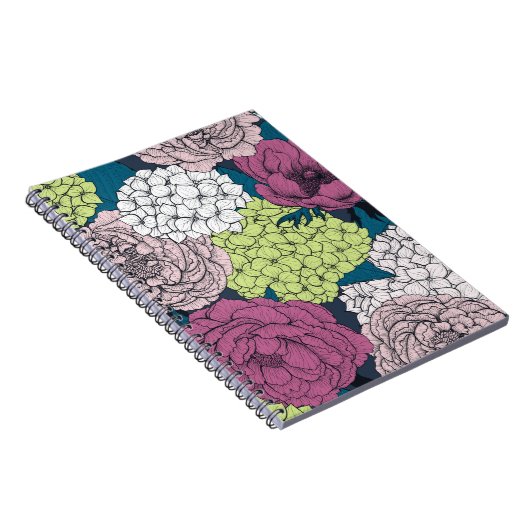 Spätfrühlinggarten Notizblock (Rechte Seite)