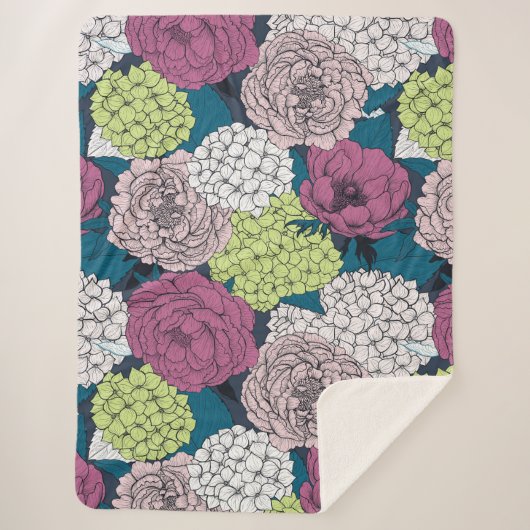 Spätfrühlinggarten Sherpadecke (Vorderseite)