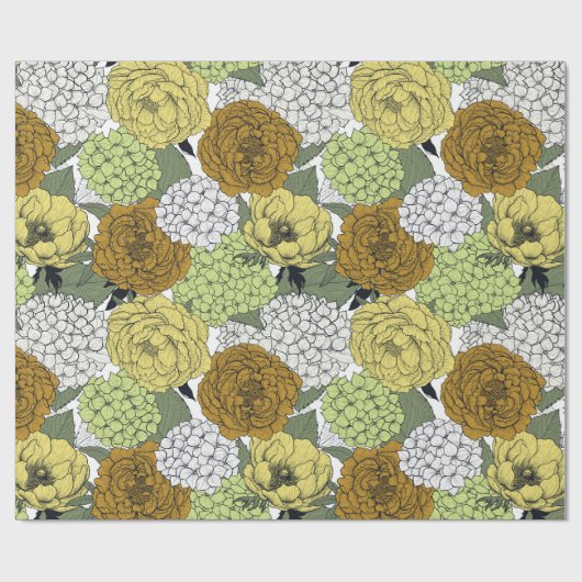 Spätfrühlingspark 2 geschenkpapier (Flach)