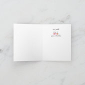 Spa'thday Party danken Ihnen zu merken Dankeskarte (Innenseite)