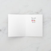 Spa'thday Party Thank You note (no bangs) Dankeskarte (Innenseite)