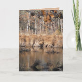 Spätherbst Karte (Vorderseite)