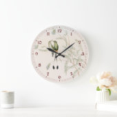 Spathura Peruana Hummingbirds by John Gould Große Wanduhr (Zuhause)