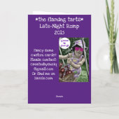 Spätnachts-Romp Karte (Rückseite)