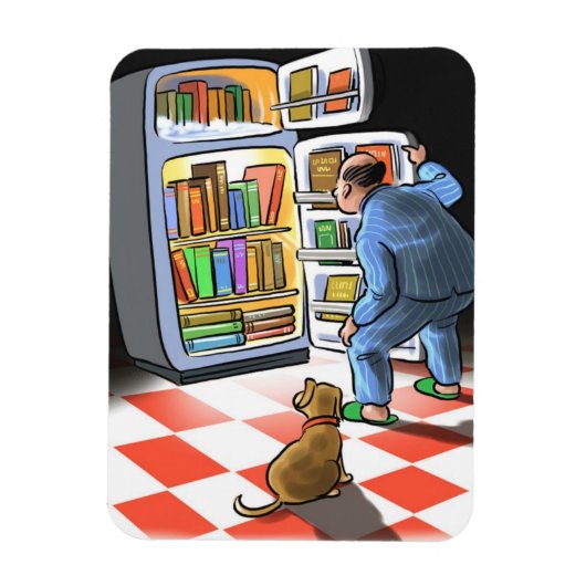 Spätnachts-Snack-Magnet Magnet (Vertikal)