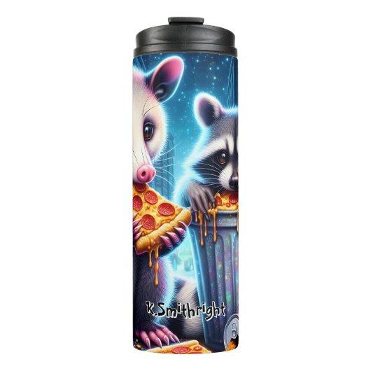 Spätnachtsfest Thermosbecher (Vorderseite)