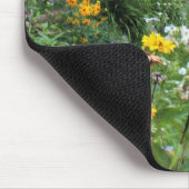 Spätsommer-Zelt-Gärten Mousepad (Ecke)