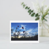 Spätsommerhimmel: Tokio Postkarte (Stehend Vorderseite)
