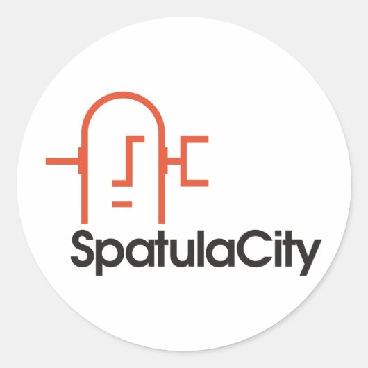 Spatula City Sticker (Vorderseite)