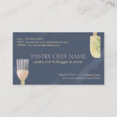 Spatula Koch Bake Visitenkarte (Rückseite)