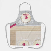 Spatula Weihnachtskekse Backküche Schürze (Vorderseite)