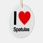 Spatulas der Liebe Keramikornament (Rechts)