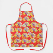 Spatulas und Rührei, rot Schürze (Vorderseite)