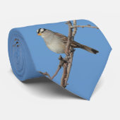 Spatz auf einer Niederlassung Krawatte (Gerollt)