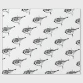 Spatz Geschenkpapier (Flach)