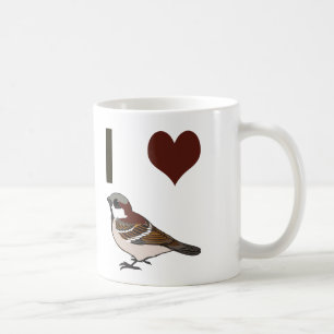 Spatzen des Herzens I Kaffeetasse