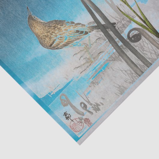 SPATZEN-JAPANISCHES Seidenpapier (Ausschnitt)