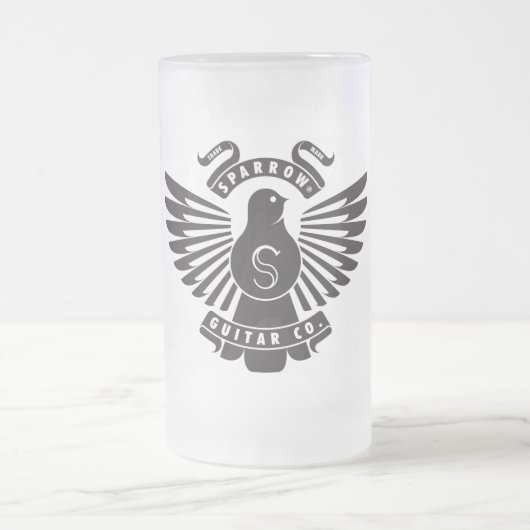 Spatzen-mattierte Tasse (Mittel)