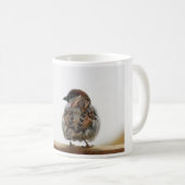 Spatzen-Tasse Kaffeetasse (VorderseiteRechts)